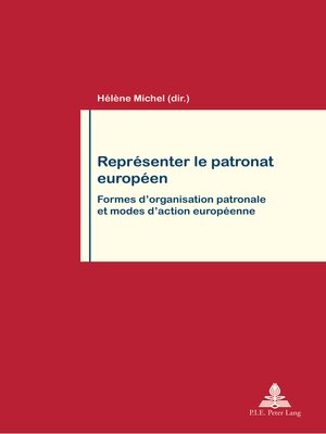 cover image of Représenter le patronat européen